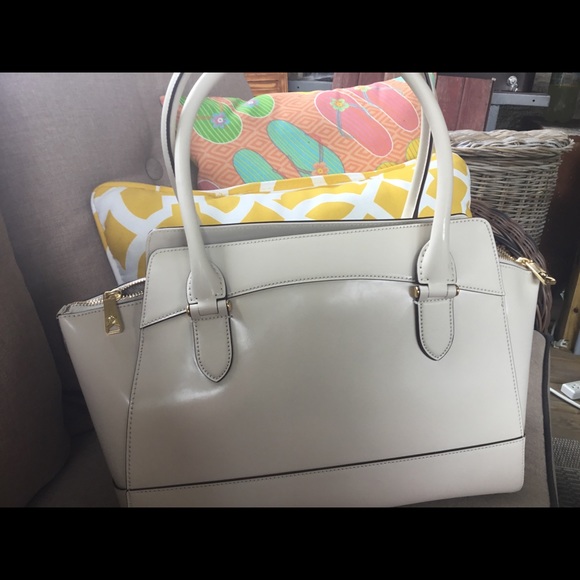 Lauren RL Dorian Shopper Ivory NEW WITH TAGS - Picture 3 of 4